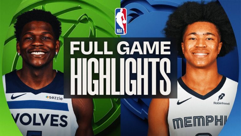 TIMBERWOLVES at GRIZZLIES FULL GAME HIGHLIGHTS January 31, 2026