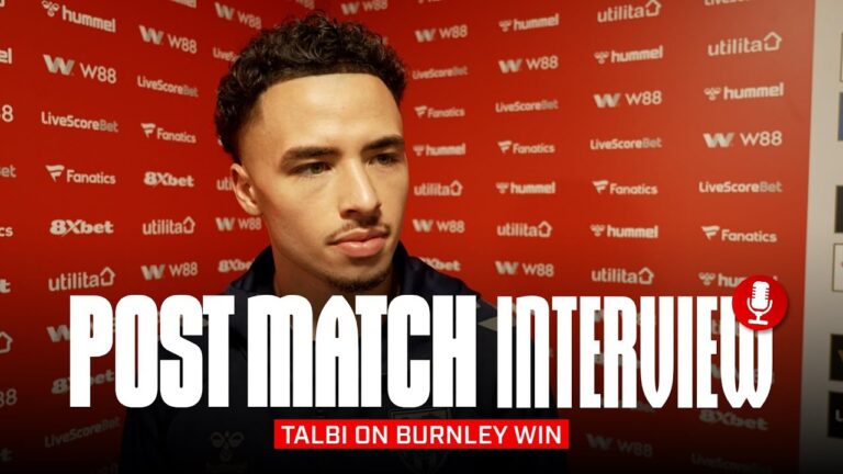 It feels really good Talbi Post Burnley Win Post Match Interview