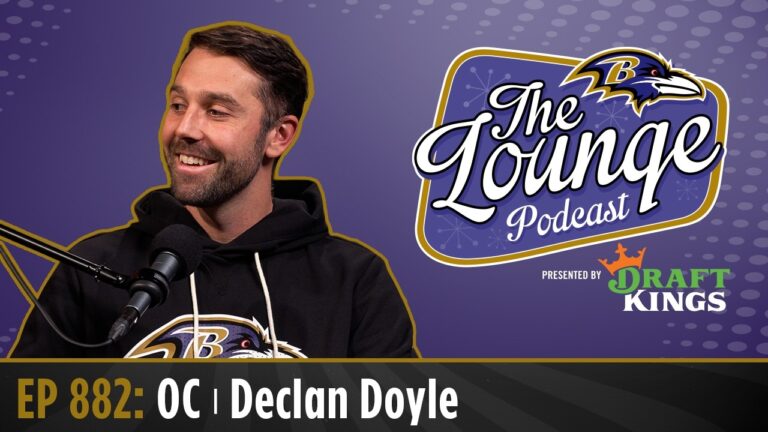 Declan Doyle Discusses Joining Ravens as New Offensive Coordinator The Lounge Podcast