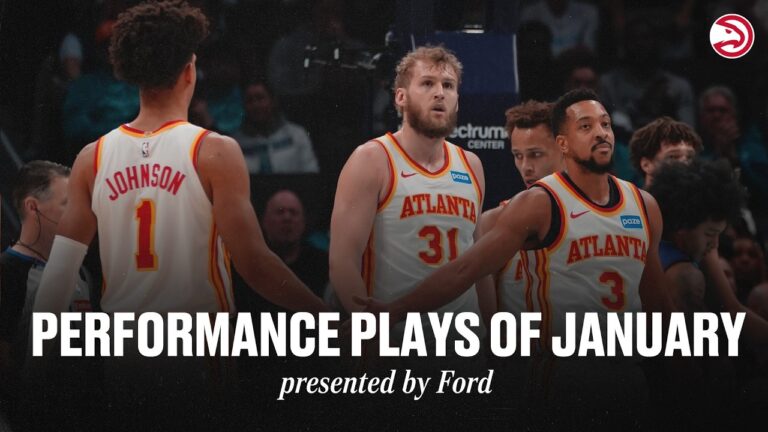 Atlanta Hawks Performance Plays of January Presented by Ford
