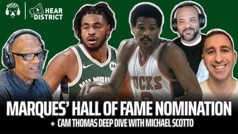 Marques Johnson’s Hall of Fame Case & Cam Thomas Deep Dive w Michael Scotto (Hear District Ep. 102)