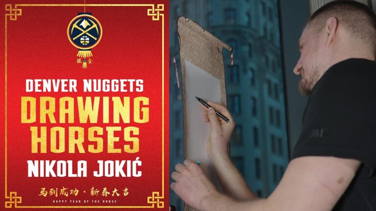 Nikola Jokić Can Sketch A GOOD Horse Year of the Horse