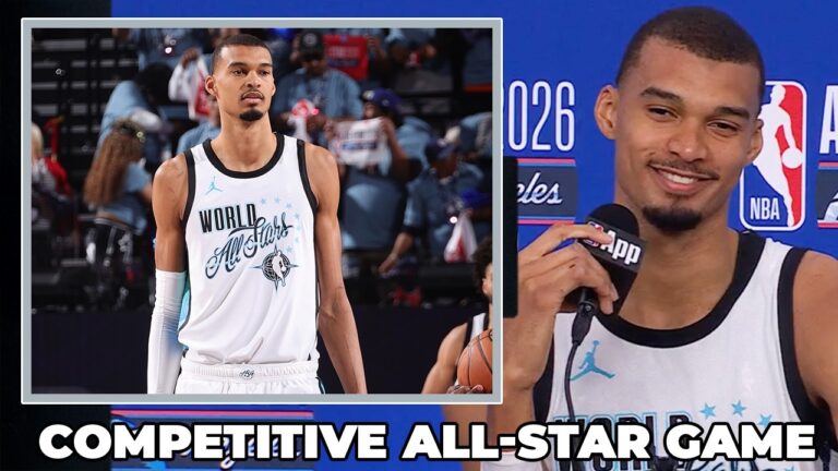 Victor Wembanyama on Bringing Competitive Approach to NBA All-Star Game