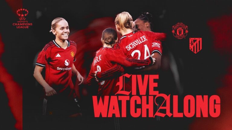 Manchester United Women v Atletico de Madrid LIVE Watchalong!