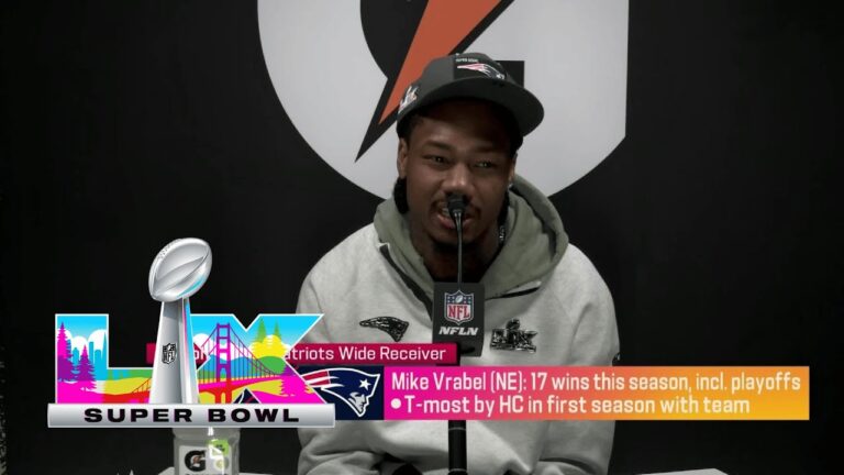Players talks about the importance of Vrabel as Head Coach in NE Super Bowl LX Opening Night