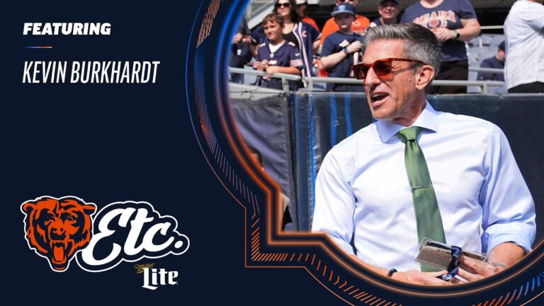 Kevin Burkhardt on the excitement of calling Bears’ games Bears, etc. Podcast