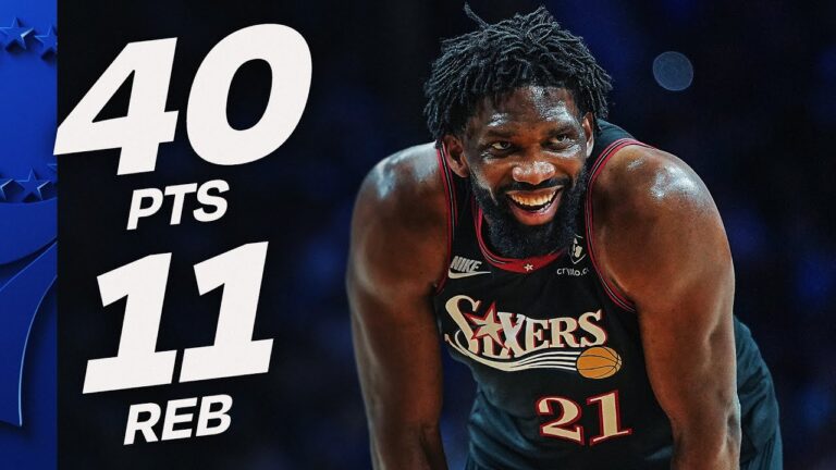 Joel Embiid’s 40-Point Night Leads Sixers Past Pelicans January 31, 2026