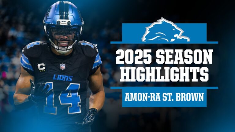 The best of Amon-Ra St. Brown’s 2025 season Detroit Lions Highlights