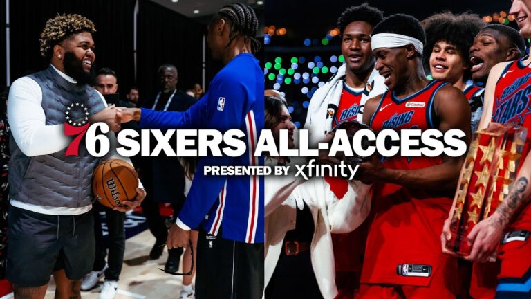Sixers All-Access: Tyrese Maxey and VJ Edgecombe Take on All-Star Weekend