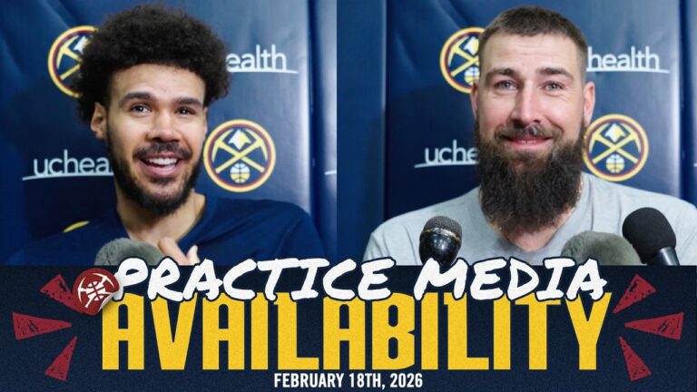 Denver Nuggets ARE BACK! First Practice Media After All-Star 2 18 26