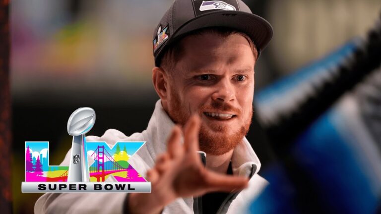 Sam Darnold talks resiliency and journey to Seattle Super Bowl LX Opening Night