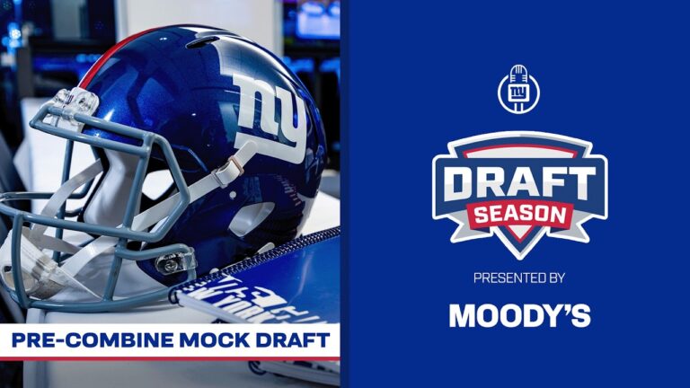 Pre-Combine Mock Draft Draft Season New York Giants