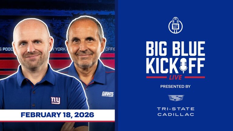 February 18, 2026 Big Blue Kickoff Live New York Giants