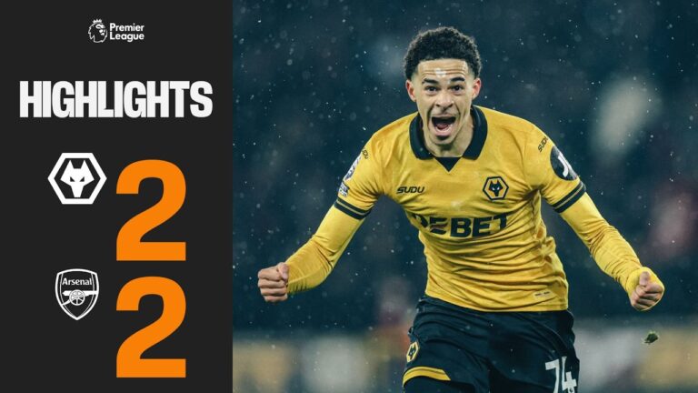 Dream debut for Edozie! Wolves 2-2 Arsenal Highlights