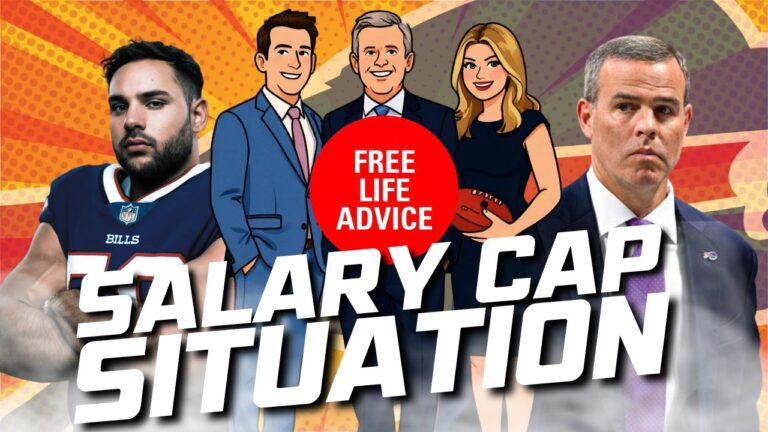 The BILLS Salary Cap SITUATION, STAY or GO for Buffalo’s ‘Back 7’ on defense and LIFE ADVICE