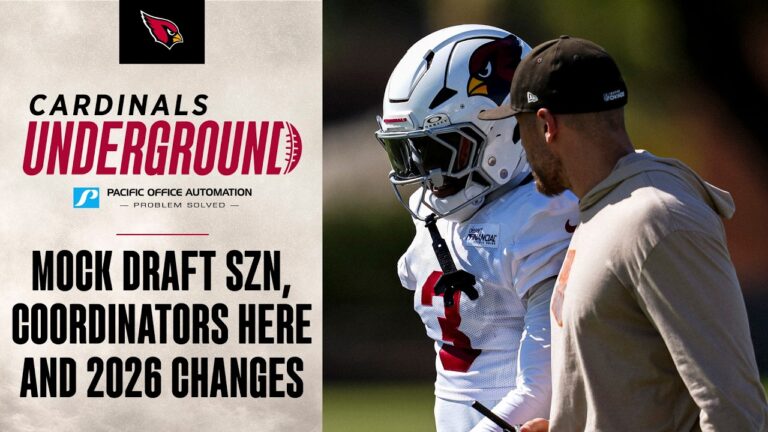 Cardinals Underground – Mock Draft Szn, Coordinators Here, And 2026 Changes