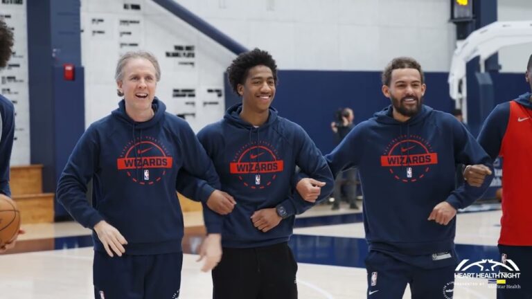Heart Health Month: MedStar Patient Joins the Wizards at Practice