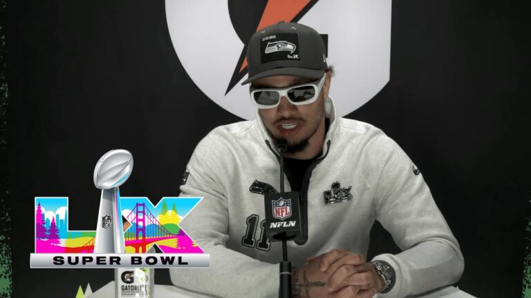 Jaxon Smith-Njigba shares importance of Sunday’s game Super Bowl LX Opening Night
