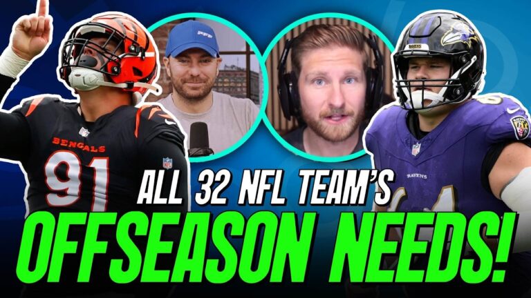 Offseason Needs for All 32 NFL Teams! PFF NFL Show