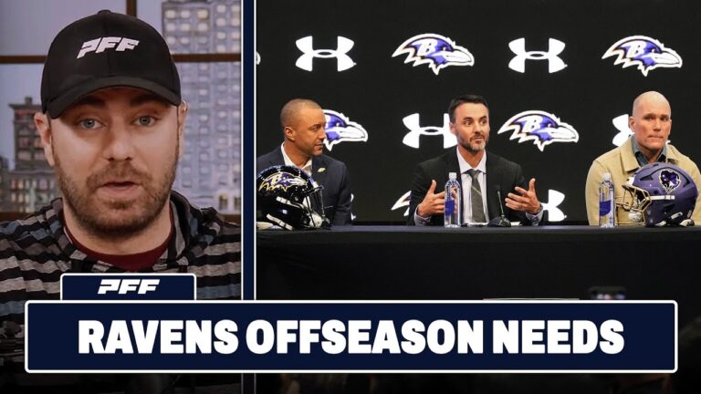 Baltimore Ravens Offseason Team Needs! PFF NFL Show