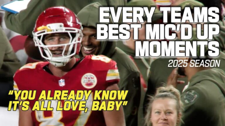 Every Teams Best Micd Up Moments of 2025 Season