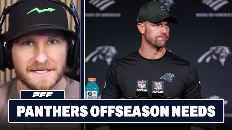 Carolina Panthers Offseason Team Needs! PFF NFL Show