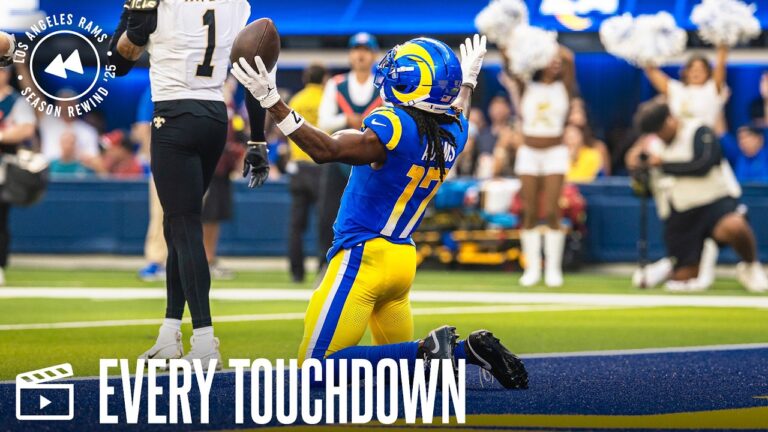 Every Touchdown From The Rams’ 2025 Season