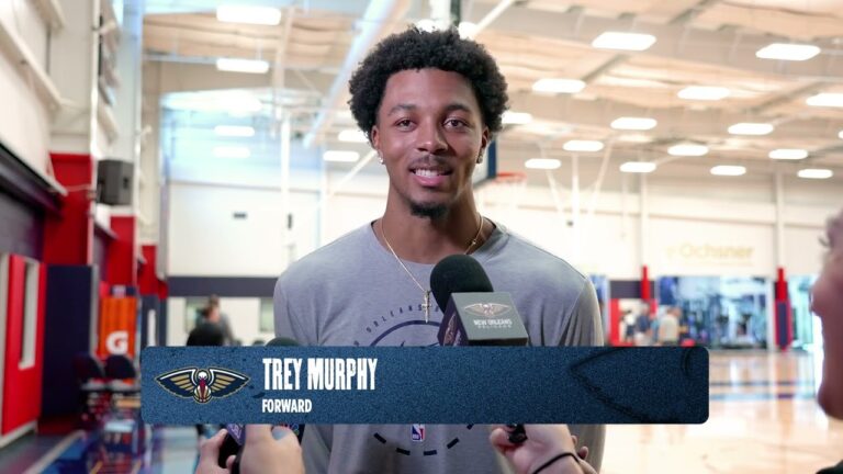 Trey Murphy III on his shoulder, goals for remainder of season Pelicans Practice 2 19 26