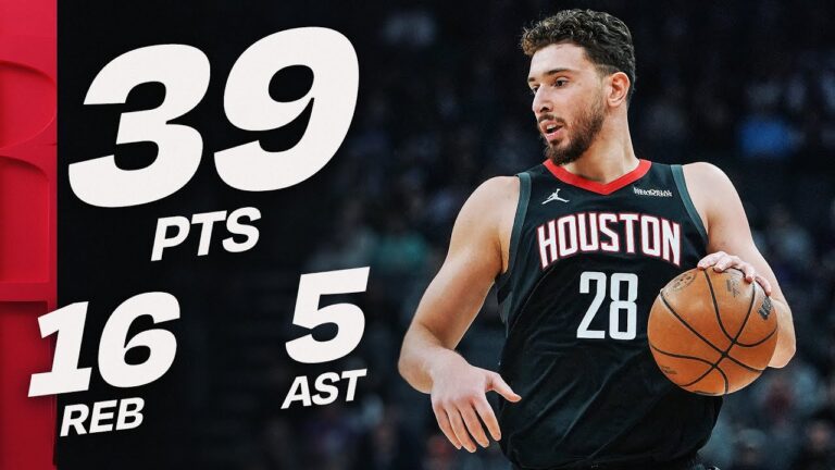 Alperen Şengün Powers Rockets in Thriller With 39 & 16 vs. Pacers February 2, 2026