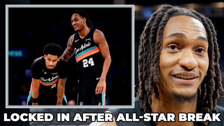 Devin Vassell on Team Being Locked in After NBA All-Star Break