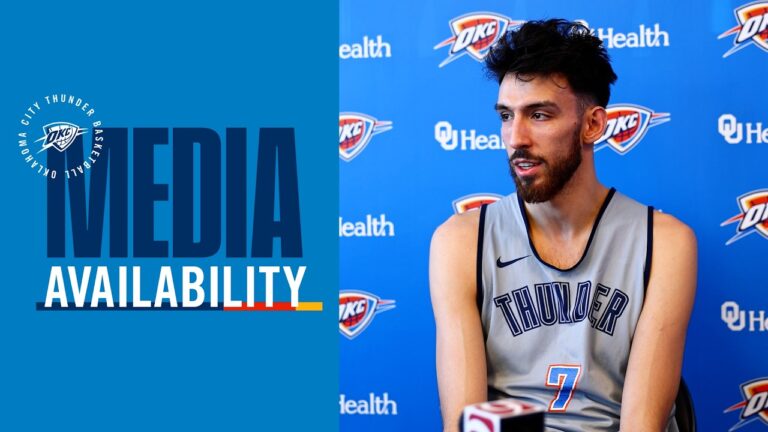 Practice Media Availability with Chet Holmgren February 19, 2026 OKC Thunder