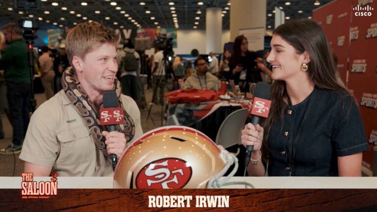 Robert Irwin Reacts to 49ers Playing in Melbourne, Australia in 2026