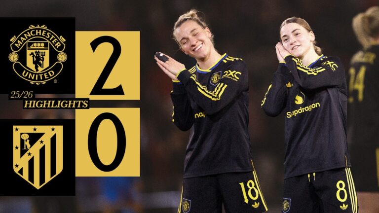 Into The QUARTER-FINALS! Man Utd v Atleti Highlights
