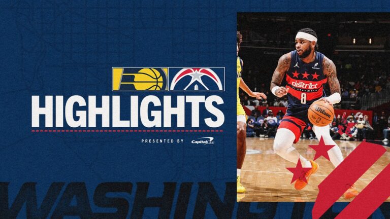 Highlights: Washington Wizards Win vs. Indiana Pacers 02.19.26