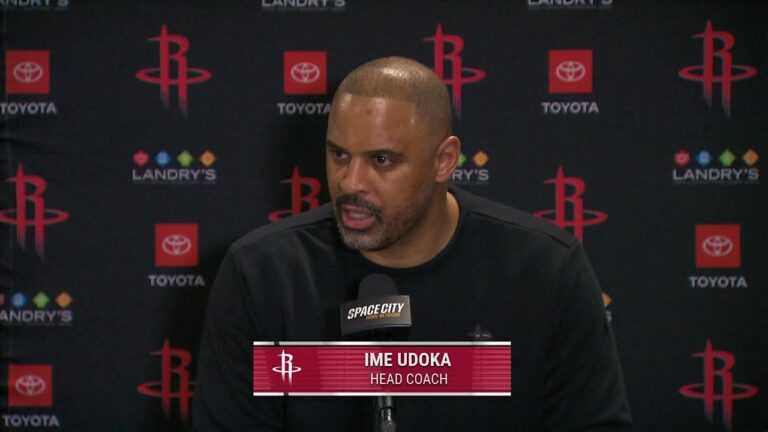 Press Conference by Ime Udoka vs Hornets