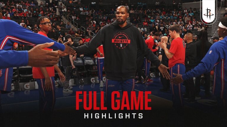 Houston Rockets Highlights vs. Charlotte Hornets