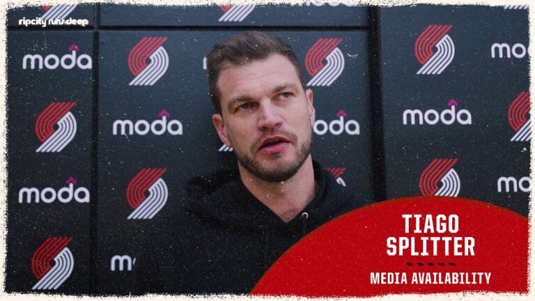Tiago Splitter Discusses Stretch Run, Injury Updates