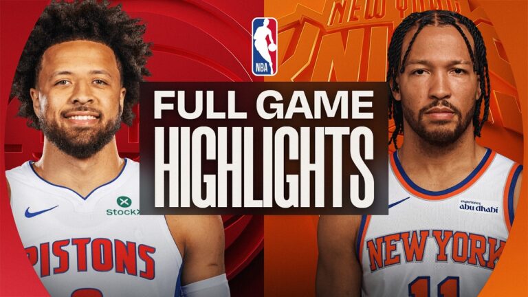 PISTONS at KNICKS FULL GAME HIGHLIGHTS February 19, 2026