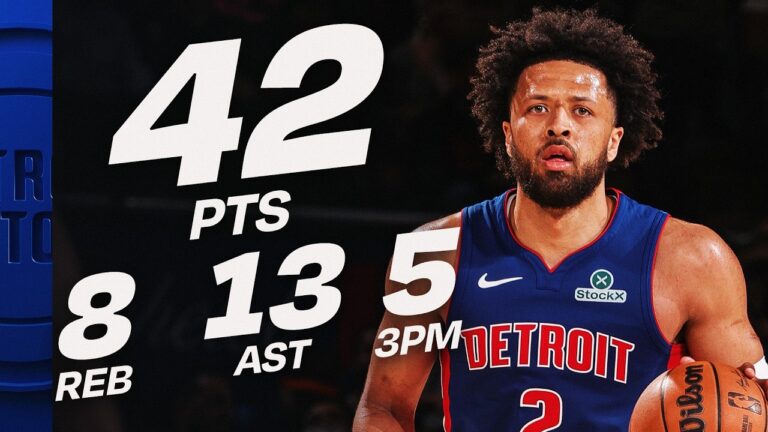 Cade Cunningham Makes HISTORY at MSG (42 PTS & 13 AST) February 19, 2026