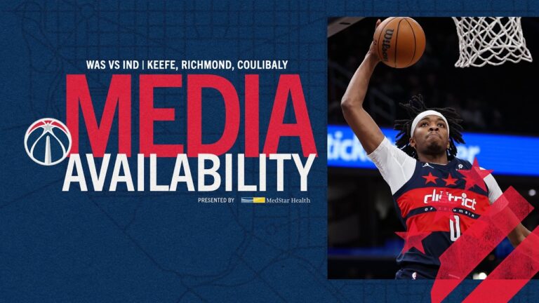 Media Availability: Head Coach Brian Keefe, Kadary Richmond, and Bilal Coulibaly 2.19.26