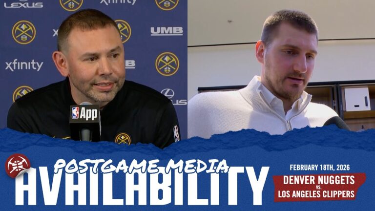 Denver Nuggets Postgame Media vs. LAC