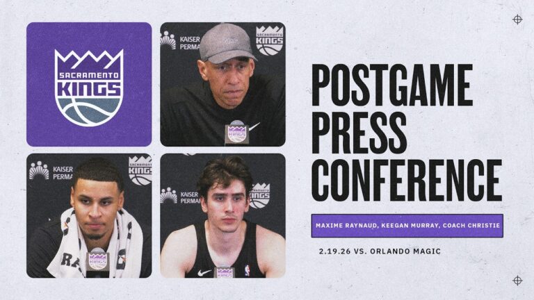 Maxime Raynaud, Keegan Murray, and Coach Christie Postgame Interviews 2.19.26