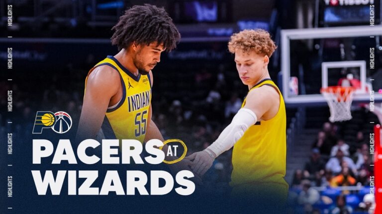 Jarace Walker Records Double-Double in Big Night at Wizards Full Game Highlights