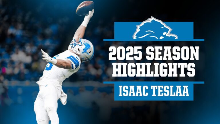The best of Isaac TeSlaa’s 2025 season Detroit Lions Highlights