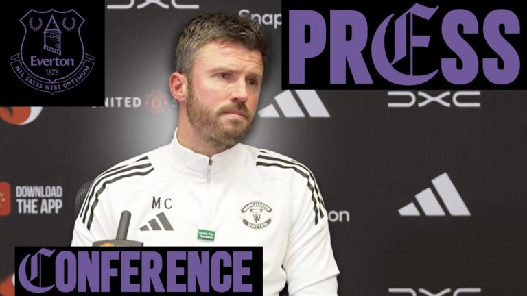 It’s A New Challenge For Us Michael Carrick Pre-Everton Press Conference