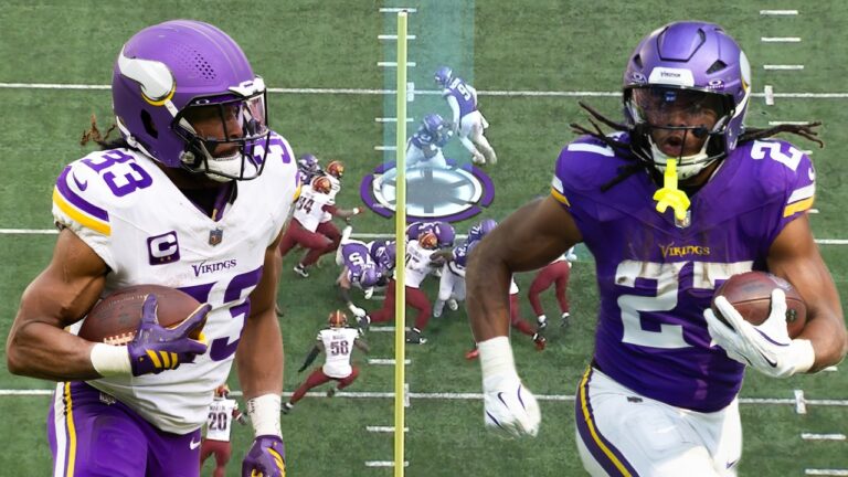 Breaking Down Running Backs Aaron Jones & Jordan Mason’s Top Plays from 2025 Season Film Room