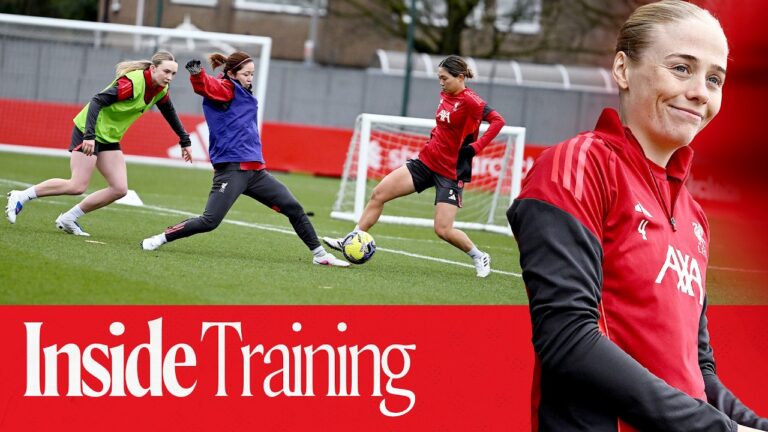 Inside Training: Merseyside derby warm-up & a day with Grace Fisk!