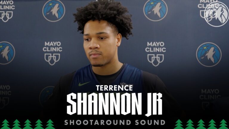 Were Locked In. Its A Full Sprint. Terrence Shannon Jr. Shootaround Sound 02.20.26
