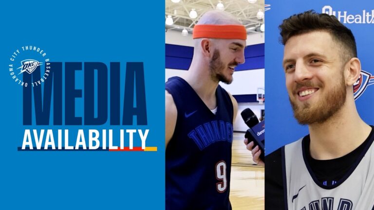 Shootaround Media One on One with Alex Caruso February 20, 2026 OKC Thunder