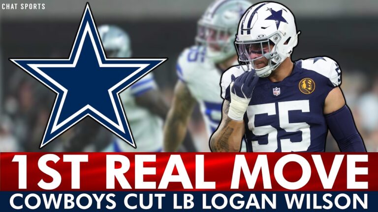 Dallas Cowboys Make FIRST REAL MOVE Of NFL Offseason With Release Of Linebacker Logan Wilson